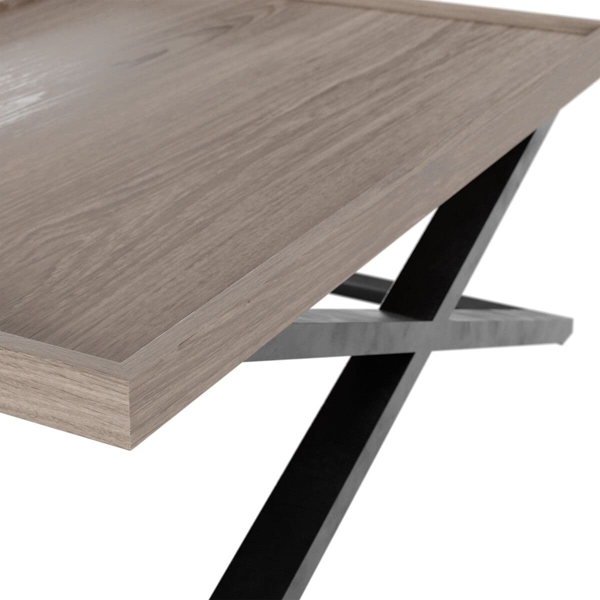 Pershore Rectangular Aged Oak Coffee Table | Kaiku